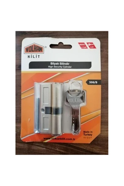 506/B BİLYALI BAREL 68MM NİKEL ürün görseli 1