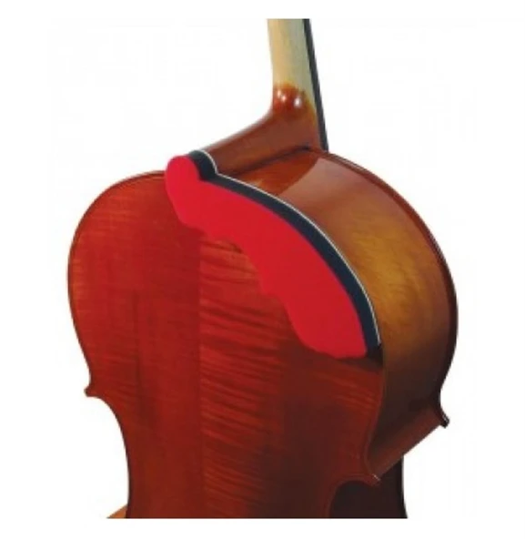 Gewa 433289 Çello Göğüs Yastığı - Acousto Grip Virtuoso (Aksesuar - Kaymaz Seri) | Yapışkansız Montaj Teknolojisi, Enstrümana Zarar Vermeyen Micro-Cell Yapı, Üstün Konfor | Uyum: Tüm Standart Çello Gö ürün görseli 1