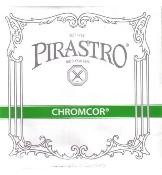 Pirastro 319040 Keman Tel Seti - Chromcor 3/4 Ve 1/2 Kemanlarla Tam Uyumlu (eğitim - Küçük Boy) | Çocuk Boy Kemanlar İçin Optimize Edilmiş Tel Uzunluğu Ve Tansiyon | Ölçü: 3/4 Ve 1/2 Keman Ölçüleri İç ürün görseli 1