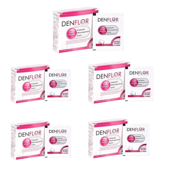 Denflor Probiyotik 10 Adet - Saşe 5 ADET ürün görseli 1