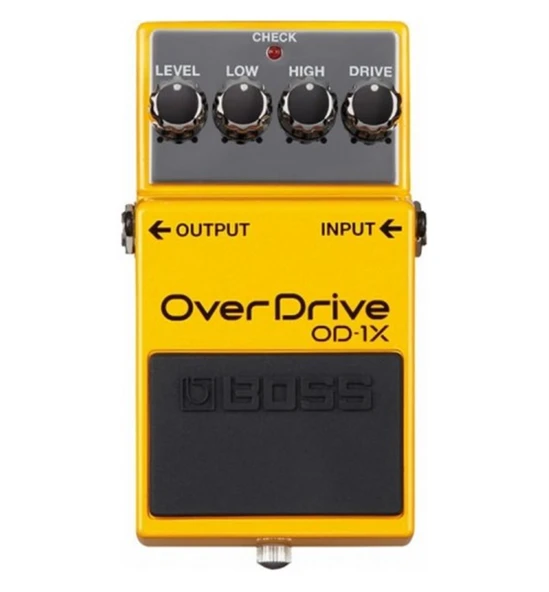 Boss OD-1X Overdrive Gitar Efekt Pedalı | Multi-Dimensional Processing (MDP) Teknolojisi ile Net ve Güçlü Drive Tonları Dip Gürültüsüz Saf Sinyal ürün görseli 1
