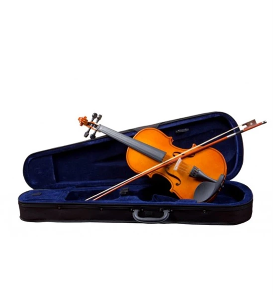 Picaldi VG001H 3/4 Orta Seviye High Grade Keman Seti | Orta Boy Keman Standardı Kaliteli Abanoz Aksam ve Kararlı Akort Burguları ile Tam Performans ürün görseli 1