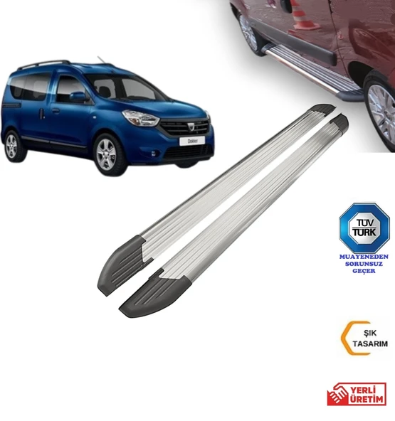 DACİA DOKKER YAN BASAMAK KISA ŞASE 2013 2014 2015 2016 2017 2018 2019 2020 2021 2022 2023 ürün görseli 1