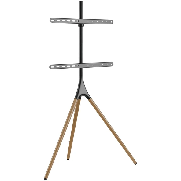 Şövalye Tipi Tv Standı 45-65 Inç | Ahşap & Metal | 180° Döner | 32 kg Taşıma Kapasiteli ürün görseli 1