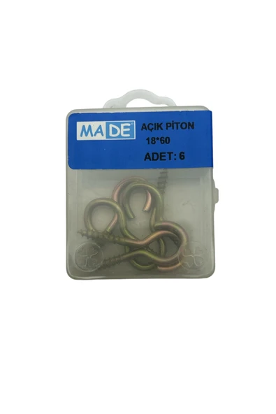 MADE AÇIK PİTON VİDA 18*60 ürün görseli 1
