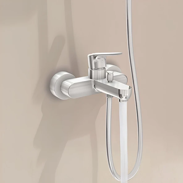 Artema Root Round Krom Banyo Bataryası A42725 ürün görseli 1