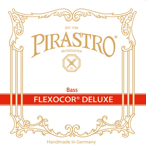 Pirastro 340000 Flexocor Deluxe Solo Takım Kontrabass Teli | Üstün Ses Dengesi, Hızlı Yay Tepkisi, Profesyonel Orkestra Standartı ürün görseli 1