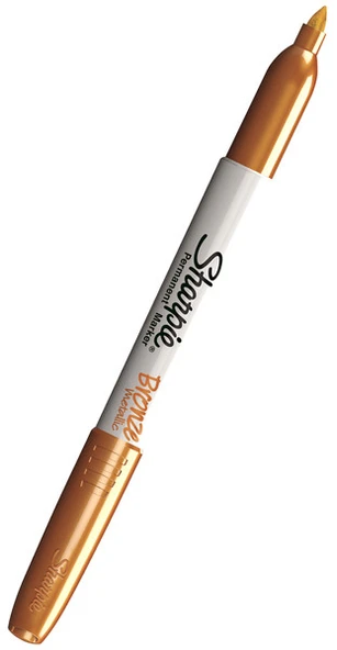 Sharpie 1849113 Markör Boya Kalemi Davetiye Kalemi Metalik Bronz (12 Li Kutu) ürün görseli 1