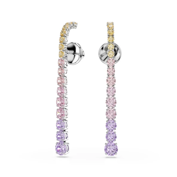 5751195 Swarovski Küpe Matrıx:Pe Tennıs Mul/Rhs ürün görseli 1