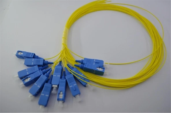 TELDATA TLD-PIGSMSC SINGLE MODE PIGTAIL SC-UPC 1 METRE(12Lİ) ürün görseli 1