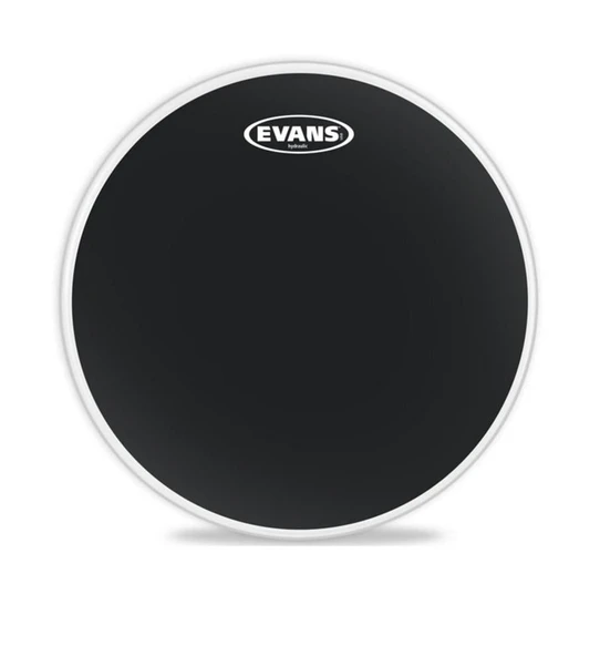 Evans TT08HBG Hydraulic Black 8 İnç Tom Derisi (Profesyonel) | Siyah Bitiş, Yağ Dolgulu Çift Katman Teknolojisi, Maksimum Sustain Kontrolü ve Agresif Atak ürün görseli 1