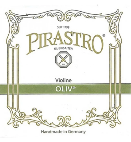 Pirastro 211841 Oliv Silver D (Re) Tek Keman Teli | Berrak ve Net Tını, Mükemmel Artikülasyon, Uzun Ömürlü Kullanım ürün görseli 1