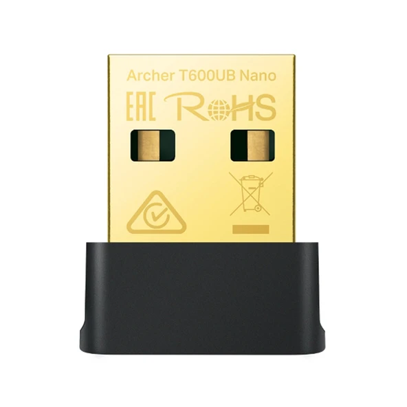 Tp-Link Archer T600Ub Nano 600 Mbps Kablosuz + Bluetooth Usb Adaptör Ac600 ürün görseli 1