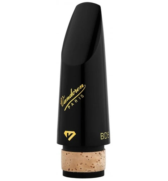 Vandoren Cm1005 Black Diamond Bd5 Bb Klarnet Bek'i (üst Segment/soloist) - Tekli | İç Ve Dış Tasarımda Devrimsel Black Diamond Geometrisi, Koyu Ve Derin Ses Karakteri | Uyum: Tüm Standart Sib Klarnet ürün görseli 1
