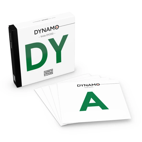 Thomastik DY200 Dynamo Medium Takım (Takım) Viyola Teli | Üstün Ses Dengesi, Hızlı Yay Tepkisi, Profesyonel Orkestra Standartı ürün görseli 1
