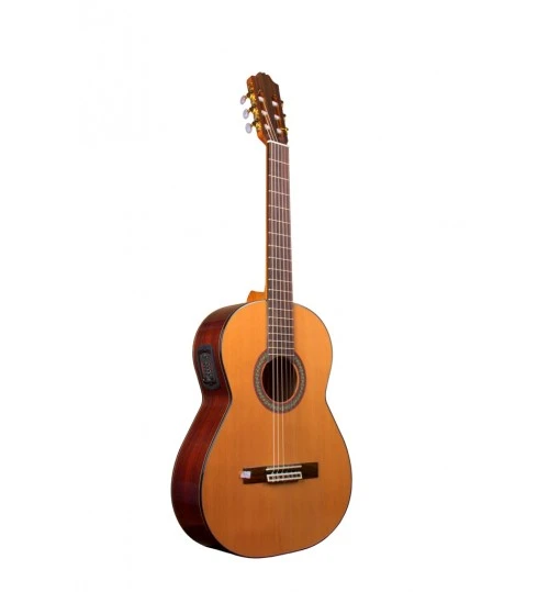 Alvaro ALV0930E Elektro Klasik Gitar (No:260E) | İspanyol Tasarımı Sahne Bağlantısı İçin Dahili Preamp Sistemi Sıcak ve Dengeli Akustik Tonlar ürün görseli 1