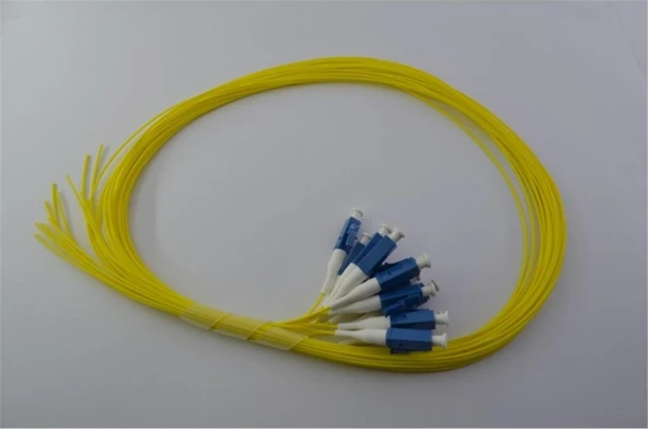 TELDATA TLD-PIGSMLC SINGLE MODE PIGTAIL LC-UPC 1 METRE(12Lİ) ürün görseli 1