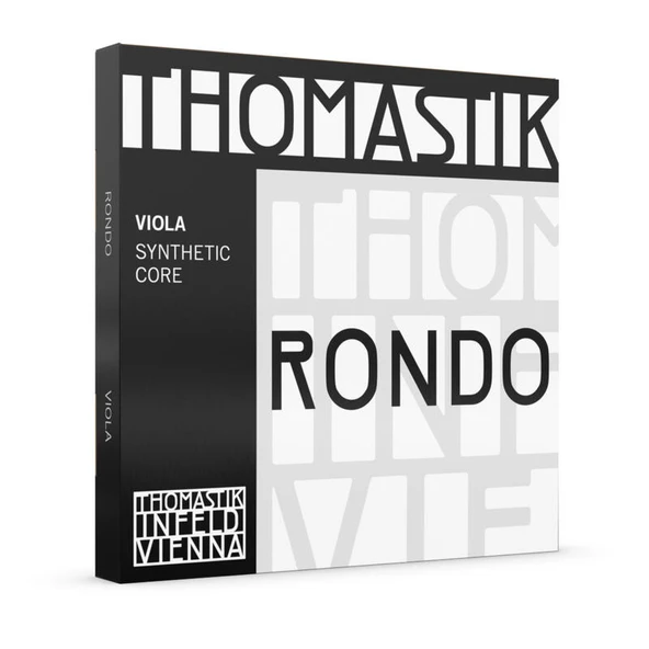 Thomastik RO200 Viyola Tel Seti - Rondo 4/4 Viyolalarla Tam Uyumlu (Üst Segment - Luthier Serisi) | Üstün Ses Dengesi, Hızlı Yay Tepkisi, Modern Enstrümanlar İçin Optimize Edilmiş Karakter | Ölçü: 4/4 ürün görseli 1