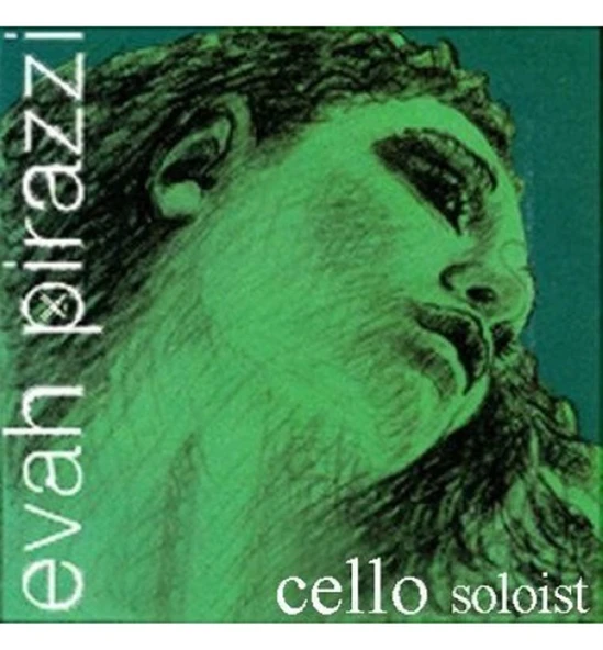 Pirastro 332280 Çello Tek Teli - Evah Pirazzi Soloist D (Re) 4/4 Çellolarla Tam Uyumlu (Üst Segment - Çelik Çekirdek) | Net Ses Çizgisi, Zengin Harmonikler, Sahne Performansı İçin Optimize Edilmiş | U ürün görseli 1