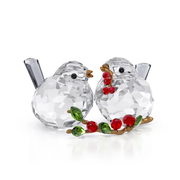 5701371 Swarovski Ev Dekorasyonu Idyllıa:Bırd Couple And Berrıes ürün görseli 1
