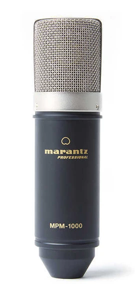 Marantz 077-000010 MPM-1000 Condenser Kayıt Mikrofonu | Stüdyo Kalitesinde Hassas Diyafram Podcast ve Vokal Kayıtları İçin Kristal Netliğinde Ses Aktarımı ürün görseli 1