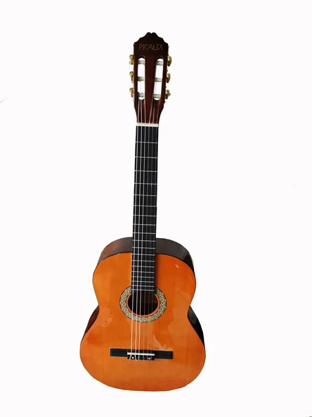 Picaldi AC964GY Klasik Gitar (4/4 Gri) | Modern Gri Mat Cila Pürüzsüz Sap Hissi ve Genç Müzisyenler İçin Şık Tasarım ürün görseli 1