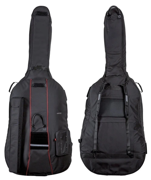 Gewa 293500 Prestige Kontrabas Gig Bag (25mm) | 4/4 Kontrabas İçin Ultra Kalın Ped Koruma ve Profesyonel Taşıma Çantası ürün görseli 1