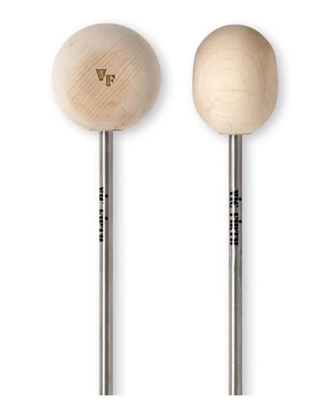 Vic Firth VKB2 VicKick Keçe/Ahşap Kick Tokmağı | Çift Yönlü Başlık - Çok Yönlü Ton - Dönebilir ürün görseli 1