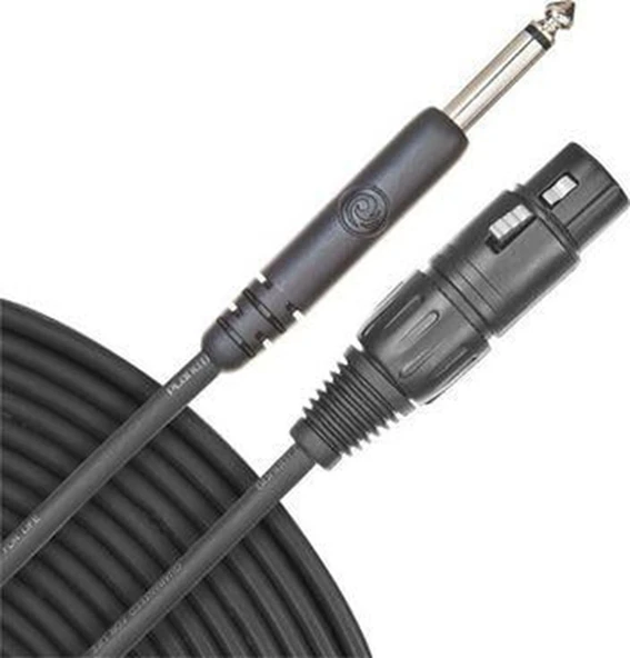 Planet Waves PW-CGMIC-25 Mikrofon Kablo Xlr Fm To 1/4 Unbal (7.6 Metre) | Korozyona Dayanıklı - Saf Sinyal - Esnek ürün görseli 1