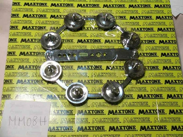Maxtone MM08HH Hi-Hat Zil Sehpası Tefi (Perküsyon/Aksesuar) | Hi-Hat Mili Üzerine Montaj, Parlak ve Net Çıngırak Sesi, Ritmik Eşlik İçin Dayanıklı Gövde Yapısı ürün görseli 1