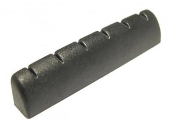 Graph Tech PT-6060-00 TUSQ XL Üst Eşik (Siyah - Slotted - 1/4") ürün görseli 1