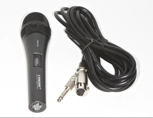 Fugue FM-818 Dinamik Mikrofon (Kablolu - Tek Yönlü - 600 Ohm) ürün görseli 1