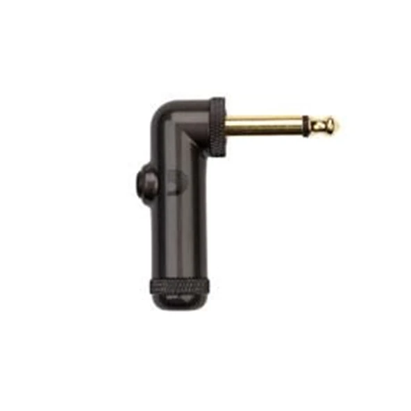 Planet Waves PWAGRAP1 Pw Devre Kesici Switchli Pipo Jack 14 Gold | Altın Kaplama - Saf Sinyal - L Açılı ürün görseli 1