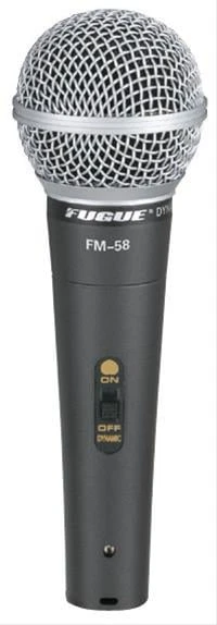 Fugue FM-58 Dinamik Mikrofon (Kablolu - Tek Yönlü - 600 Ohm) ürün görseli 1