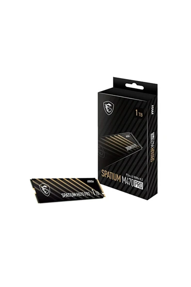 Spatium M470 PRO 1TB 6000/5000MB/s PCIe Gen 4.0 NVMe M.2 SSD Disk ürün görseli 1