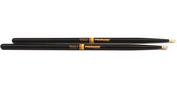 Promark R7AAG Rebound 7A ActiveGrip Acorn Baget | Isıya Duyarlı Grip - Siyah Kaplama - Palamut Uç ürün görseli 1