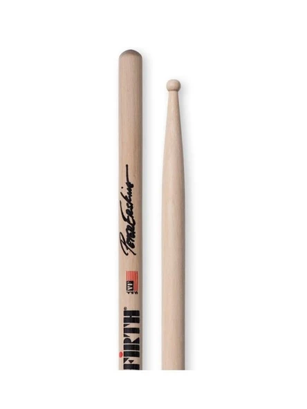 Vic Firth SPE Peter Erskine İmza Bageti | Caz/Fusion - Hafif ve Hızlı - Yuvarlak Uç ürün görseli 1