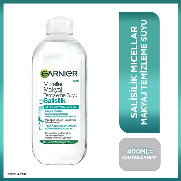 Garnier Salisilik Micellar Makyaj Temizleme Suyu 400ML ürün görseli 1