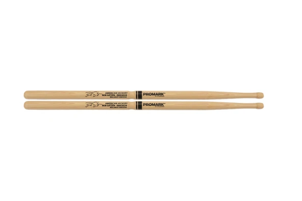 Promark RBBGBGW Bob Gatzen Balanced Groove Baget (Özel Tasarım) | Bob Gatzen İmzalı, Gövdedeki Özel Kanal (Groove) ile Değiştirilmiş Ağırlık Merkezi ve Eşsiz Sopa Kontrolü ürün görseli 1