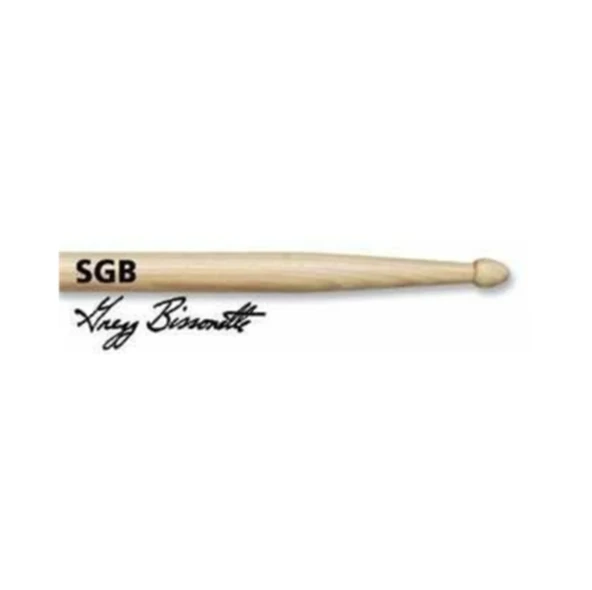 Vic Firth SGB Gregg Bissonette İmza Bageti | Çok Yönlü Rock - Dengeli - Ahşap Uç ürün görseli 1