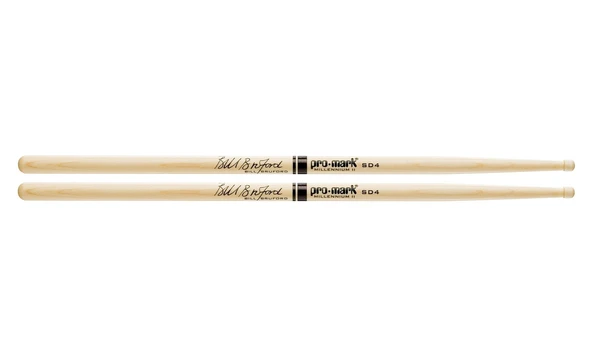 Promark SD4W Bill Bruford Signature Akçaağaç Baget (Profesyonel) | Bill Bruford Özel Tasarımı, Hafif ve Çevik Maple Yapı, Küçük Ahşap Uç ile Hassas Zil Tanımı ürün görseli 1