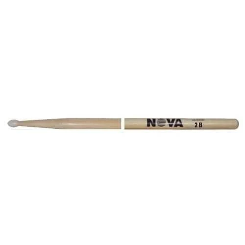 Vic Firth N2BN Nova 2B Nylon Baget | Ekonomik Seri - Kalın ve Ağır - Naylon Uç ürün görseli 1
