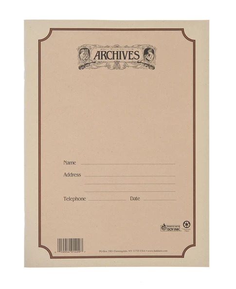 D'addario B12s48 Archives Nota Defteri (12 Satır - 48 Sayfa - Spiral) ürün görseli 1