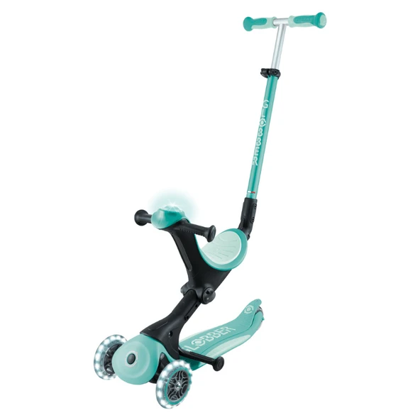 Globber Go Up Deluxe Işıklı Scooter - Mint Yeşili ürün görseli 1