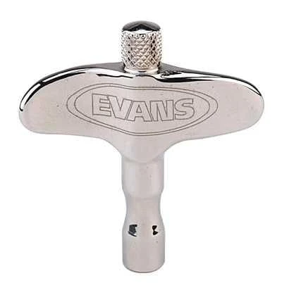 Evans DADK Manyetik Uçlu Mıknatıslı Davul Akort Anahtarı (Aksesuar) | Metal Gövde, Vidanın Düşmesini Önleyen Manyetik Sistem ve Ergonomik Tutuş ürün görseli 1