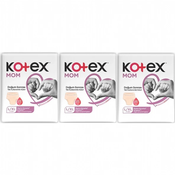 Kotex MOM Doğum Sonrası Emici Külot L/XL 24 Adet ürün görseli 1