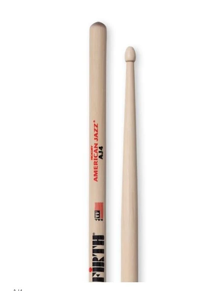 Vic Firth AJ4 American Jazz 4 Baget | Çok İnce - Düşük Volüm - Hızlı ürün görseli 1