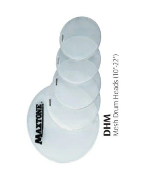 Maxtone DHM22 22 İnç Mesh (File) Bas Davul (Kick) Derisi (Aksesuar/Sessiz Çalışma) | Standart Kick Boyutu, Komşuları Rahatsız Etmeyen Sessiz Tasarım ve Sağlam File Dokusu ürün görseli 1