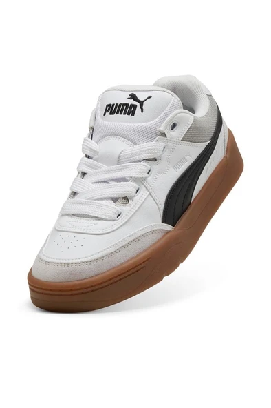 Puma Park Lifestyle SKB 400497 01 Erkek Sneaker Ayakkabı Beyaz Siyah 40-45 ürün görseli 1