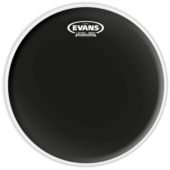 Evans B10ONX2 Onyx Coated Tom Derisi (10 inç - Çift Kat - 15 Mil) ürün görseli 1